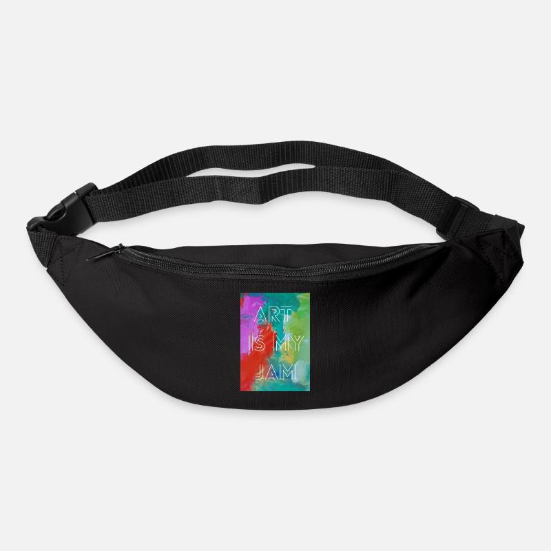 Art is my jam - Bum bag - black