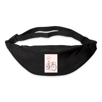 Le manège — Rétro Cruiser/rose - Sac banane - noir - Devant