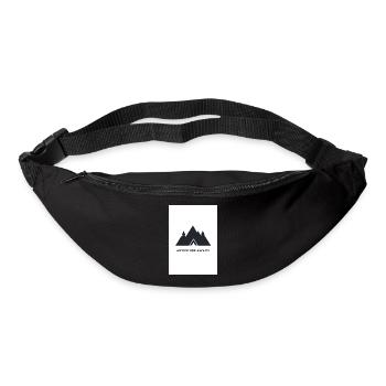 Adventure Awaits Berge Design - Gürteltasche - Schwarz - Vorne