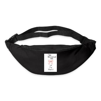 La Fille la Plus Douce du Monde - Sac banane - noir - Devant