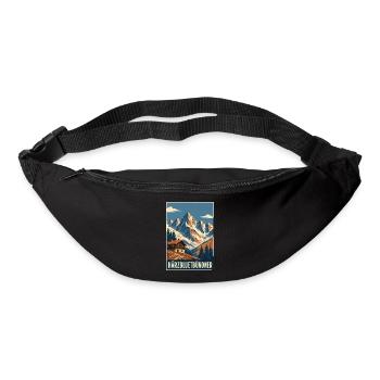 Bündner - Gürteltasche - Schwarz - Vorne