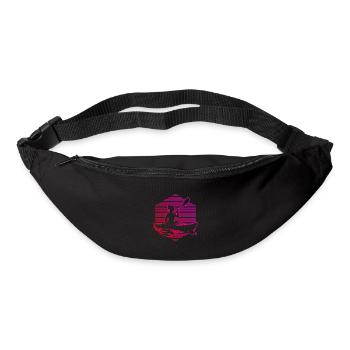 Kayak Kayak Kayak Canoë Femme Homme - Sac banane - noir - Devant