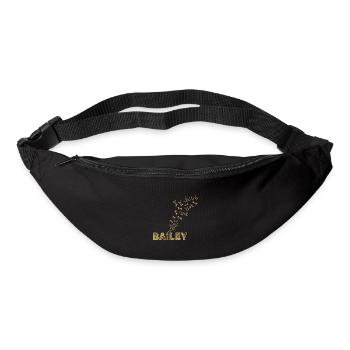 Bailey als Boot - Gürteltasche - Schwarz - Vorne