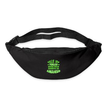 Geschenk für Amadeus - Gürteltasche - Schwarz - Vorne