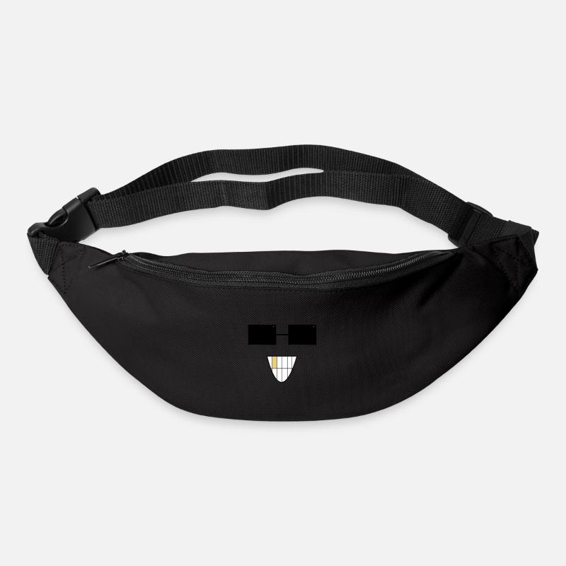 Sunglasses smile - Bum bag - black