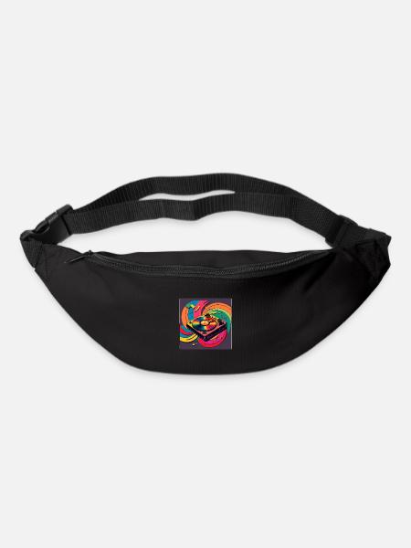 PLATINE VINTAGE - Sac banane - noir