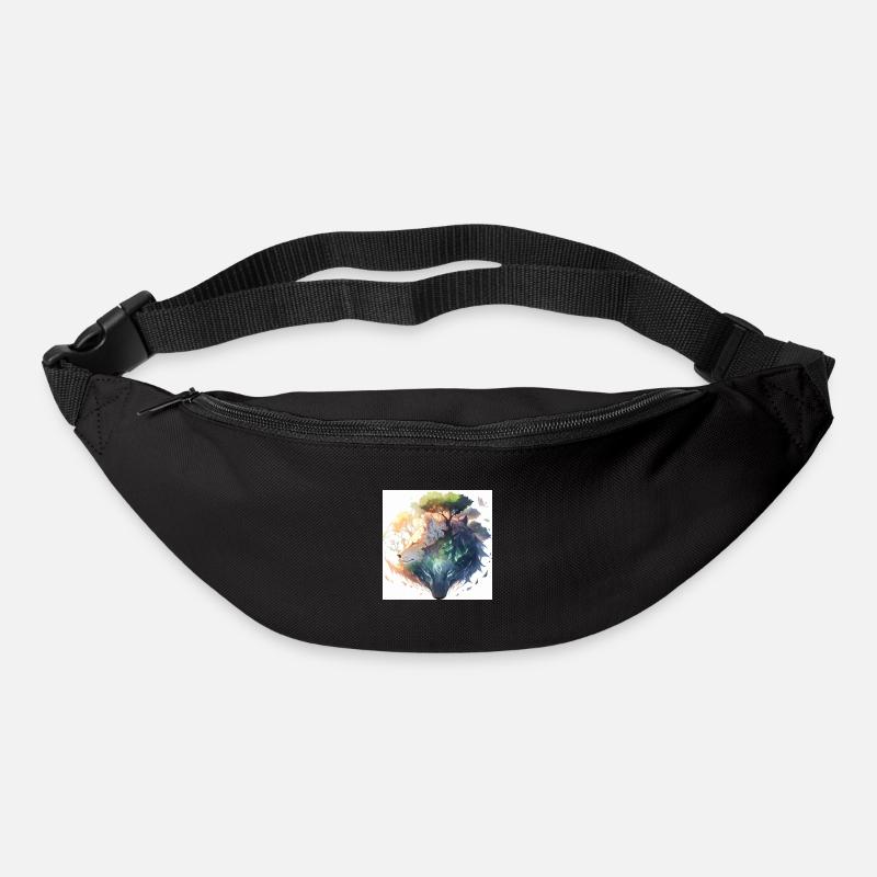 Wolves - Bum bag - black