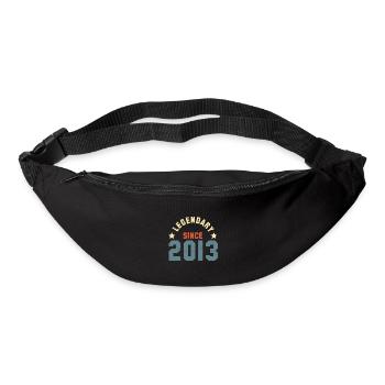 Vintage Legendary since 2013 Birthday Retro - Bum bag - black - Front