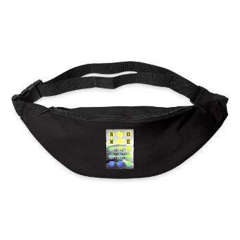 Rome Rome Italie Ville Skyline Accueil Amour Vacances - Sac banane - noir - Devant