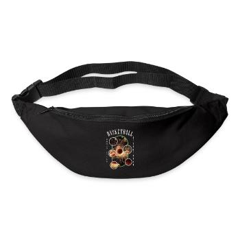Basketteur Basketteur Dunking Sport Vintage - Sac banane - noir - Devant