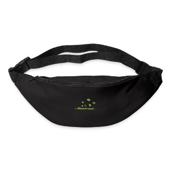 Natur Grass Wind Blätter Boden - Gürteltasche - Schwarz - Vorne