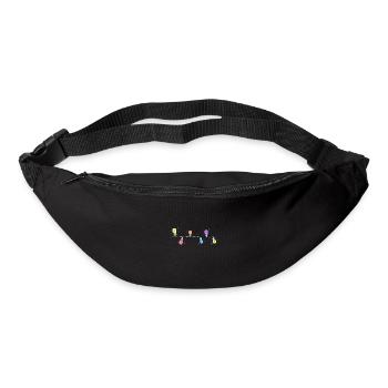 light chain lamps lamp symbol line light leuch - Bum bag - black - Front