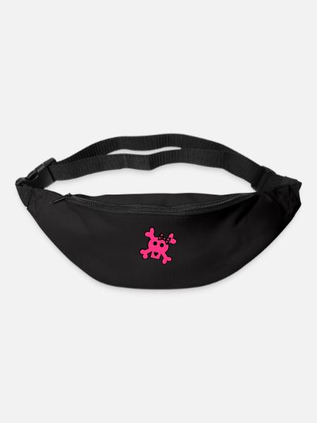 Girlie - Lady - Skull - Totenschädel - Gürteltasche - Schwarz