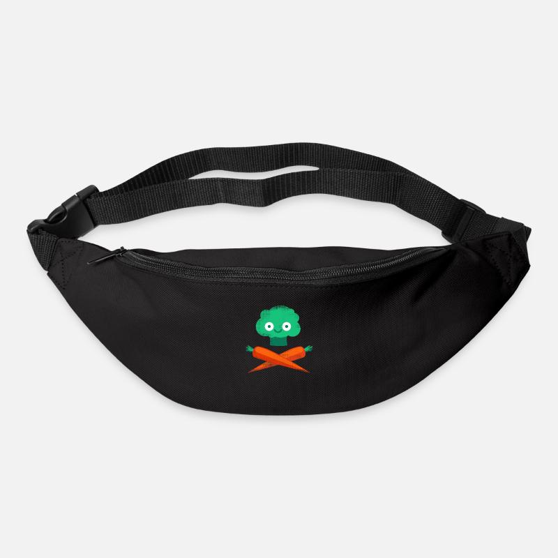 Veggie Pirate - Sac banane - noir