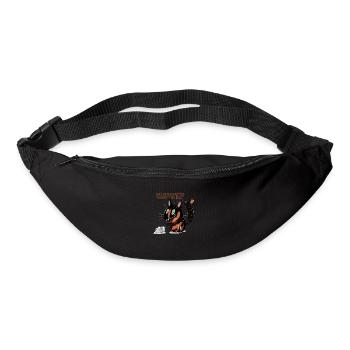 Throw the bag! - Bum bag - black - Front