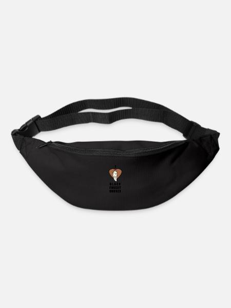 BLACK FOREST HORSE 2 - Gürteltasche - Schwarz