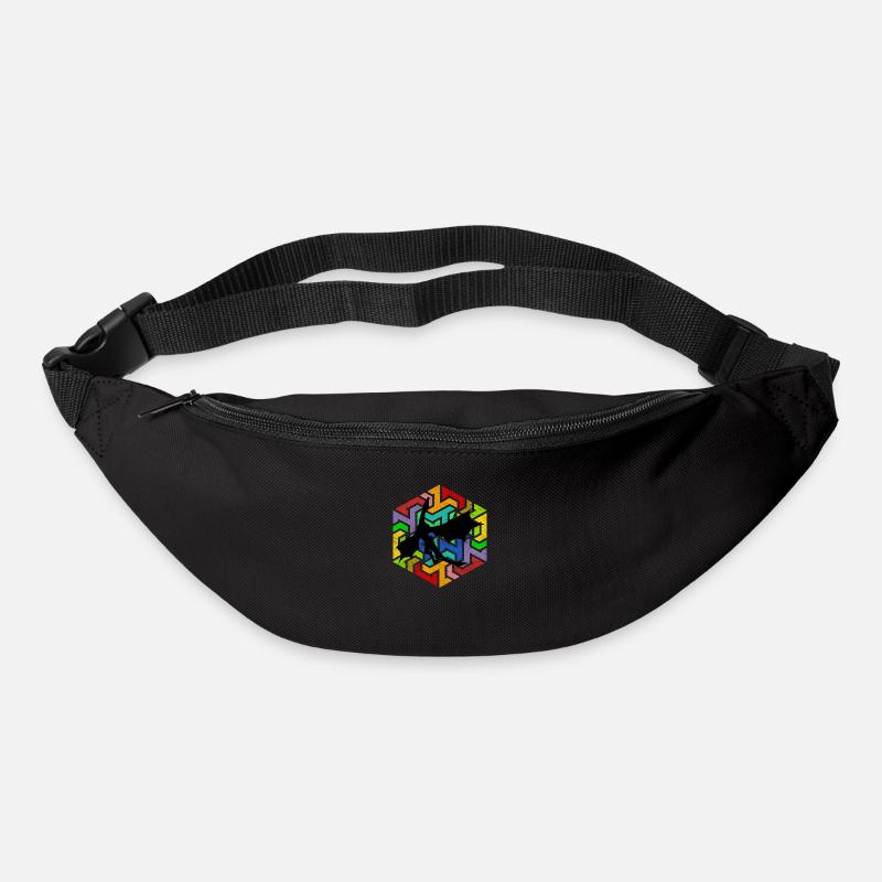 Dragon mythology dragon - Bum bag - black
