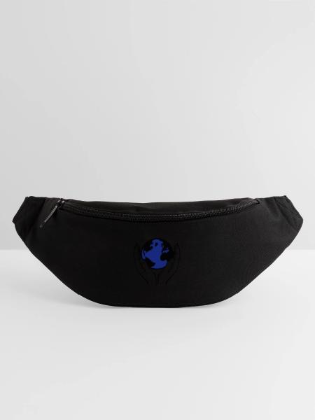 welt in händen - Gürteltasche - Schwarz - Vorne