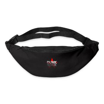 Punk - Gürteltasche - Schwarz - Vorne