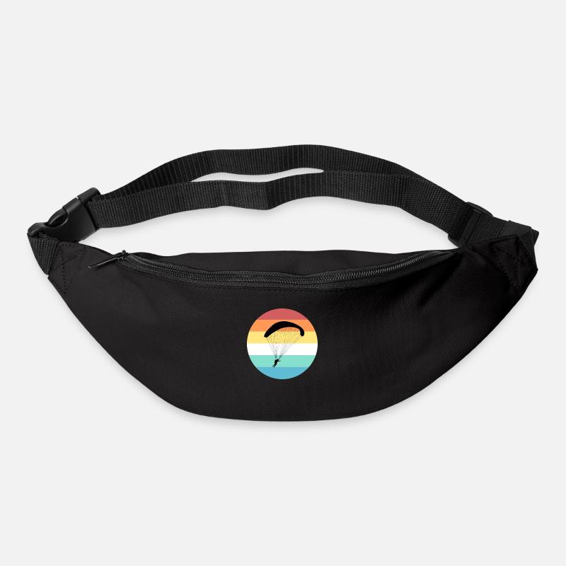 parapente - Sac banane - noir