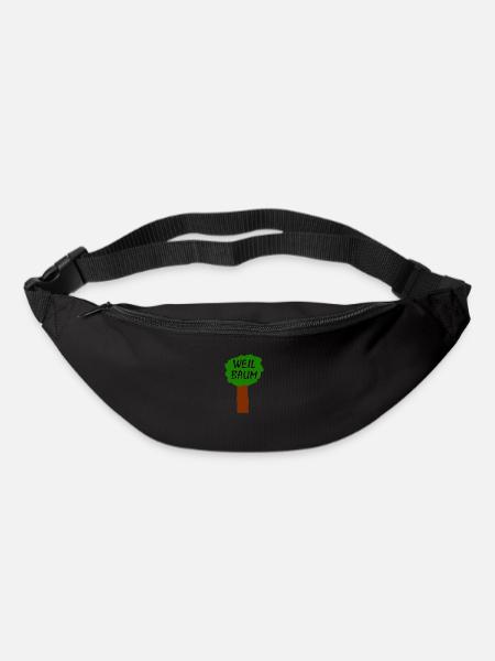 Weil Baum - Gürteltasche - Schwarz