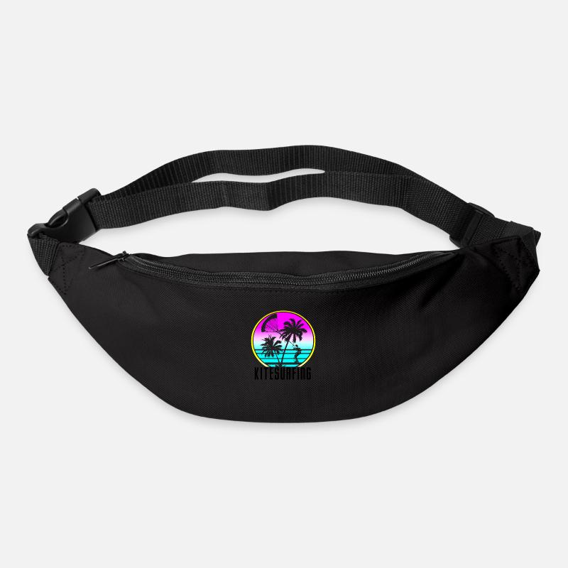 Kitesurfen - Gürteltasche - Schwarz