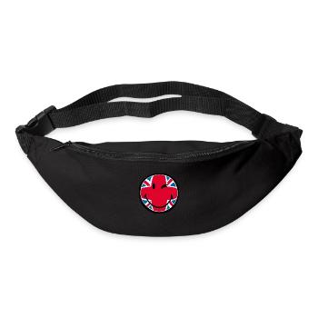 Smiley Great Britain - Gürteltasche - Schwarz - Vorne