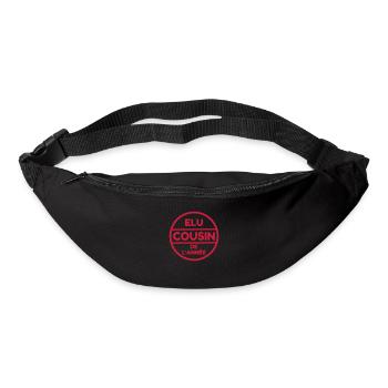 Cousin - Cousine - Famille - Bébé - Naissance - Bum bag - black - Front