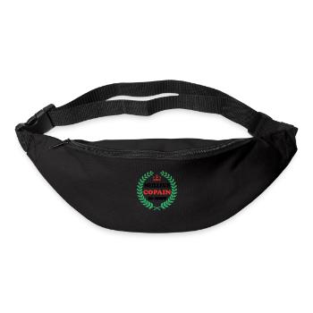 Meilleur copain du monde - Sac banane - noir - Devant