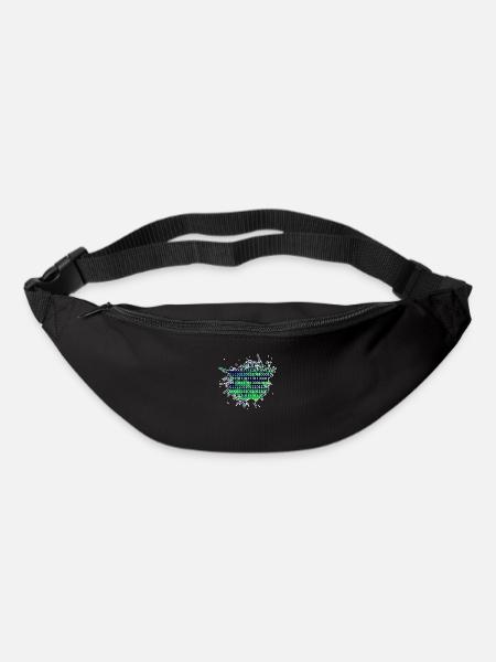 Binary - Bum bag - black