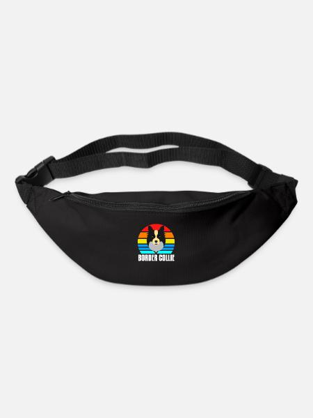 Border Collie - Bum bag - black