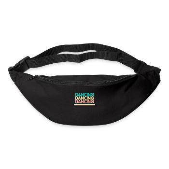 Danseur Passion Danse Cadeaux Danser Hommes Femmes - Sac banane - noir - Devant
