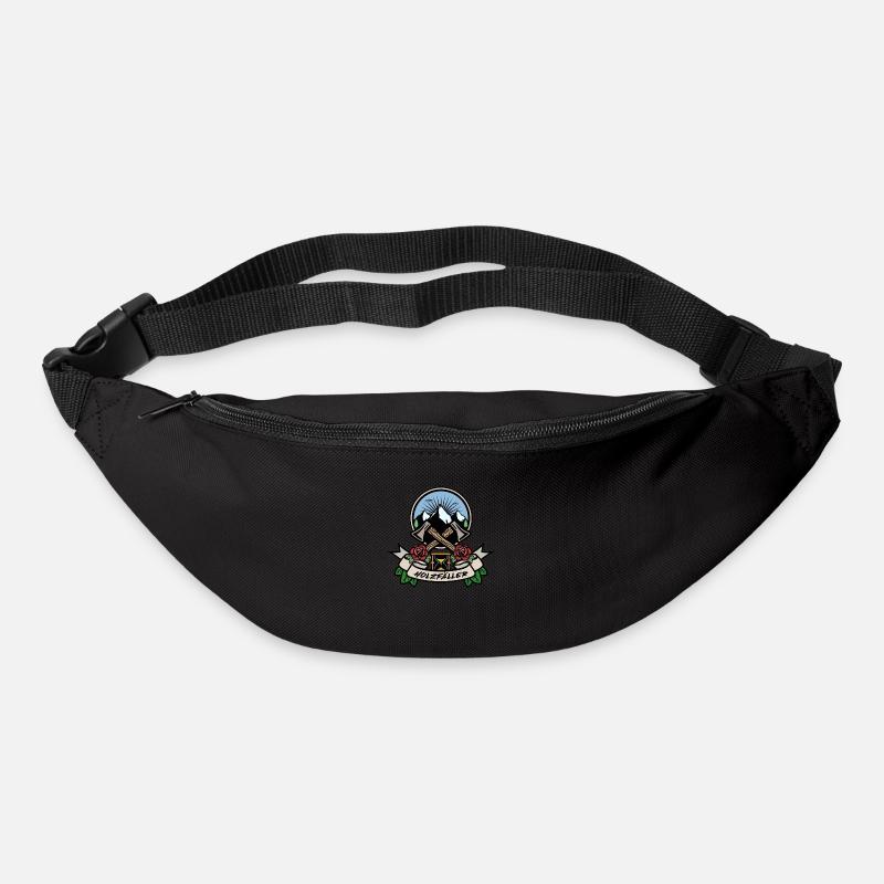 Holzfäller - Gürteltasche - Schwarz