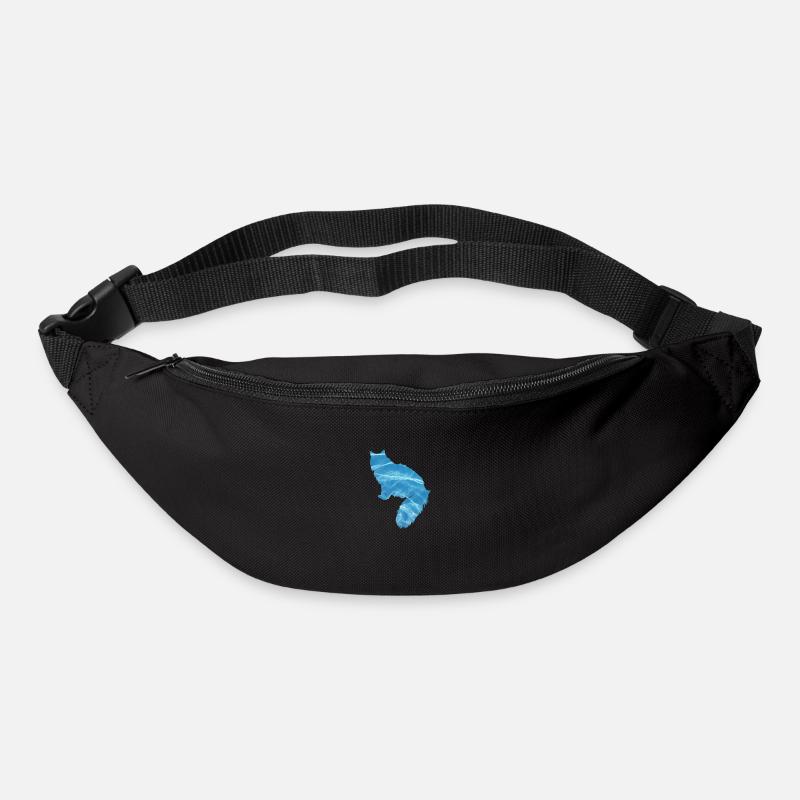 Cat water - Bum bag - black