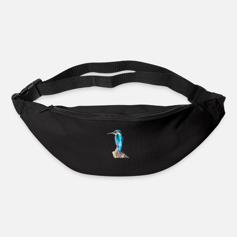 martin-pêcheur 01 - Sac banane - noir