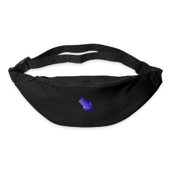 La Flèche - Sac banane - noir - Devant