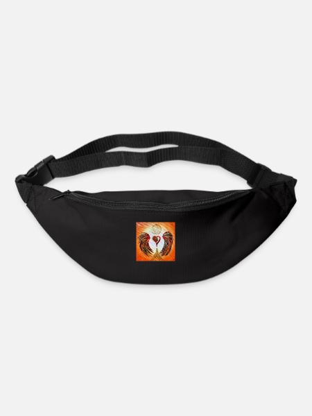 Heart Angel of Joy - Bum bag - black