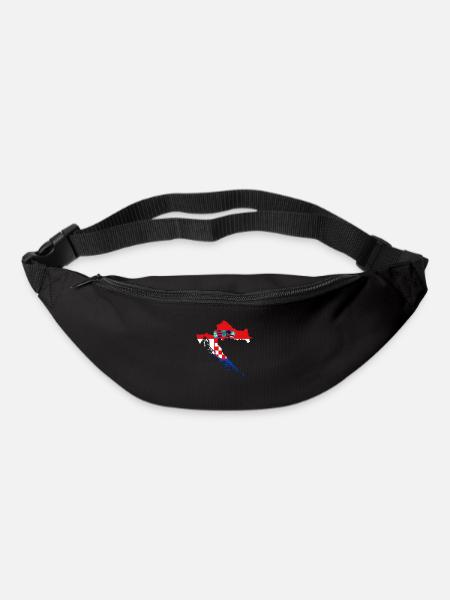 Croatie (Hrvatska) - Sac banane - noir