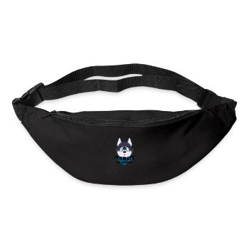 Nerdy von Natur Husky - Gürteltasche - Schwarz - Vorne