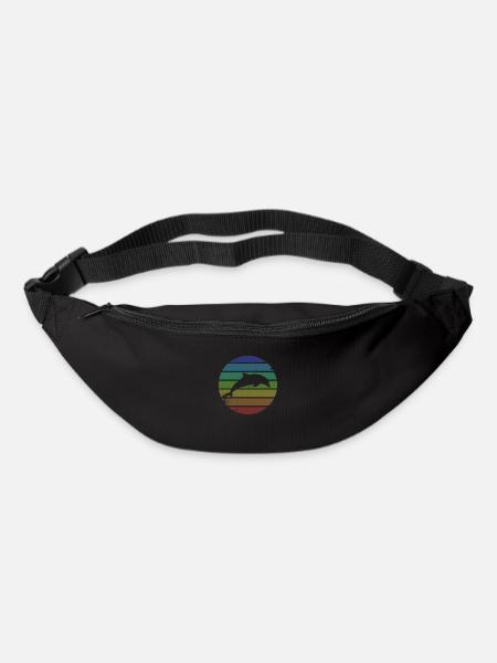 Dauphin - Sac banane - noir