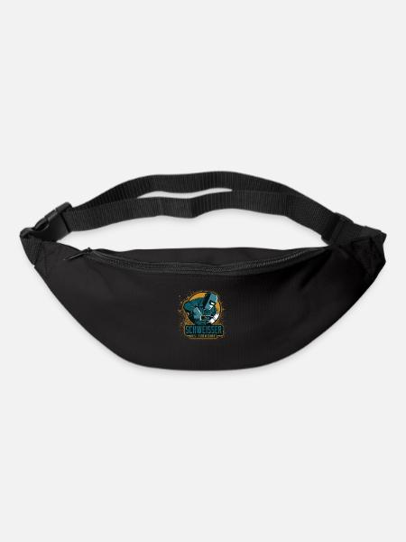 Schweißer schweissen Geschenk Schlosserei Stahlbau - Gürteltasche - Schwarz
