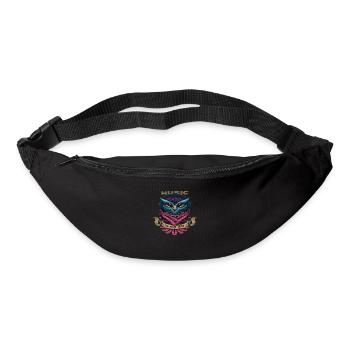 Music is my life - Gürteltasche - Schwarz - Vorne