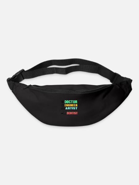Zahnarzt - Gürteltasche - Schwarz