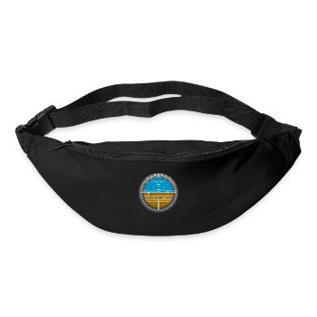 Airplane Instrument Pilot Aviator Vintage - Bum bag - black - Front