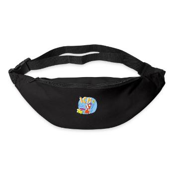 Illustration Erste Klasse grafitiny - Gürteltasche - Schwarz - Vorne