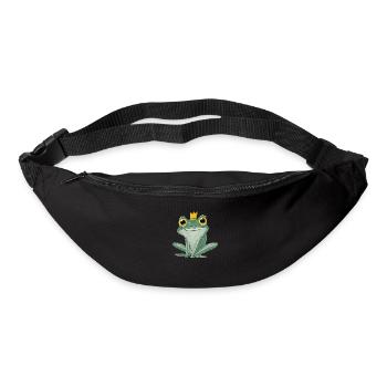 Froschprinzchen - Gürteltasche - Schwarz - Vorne