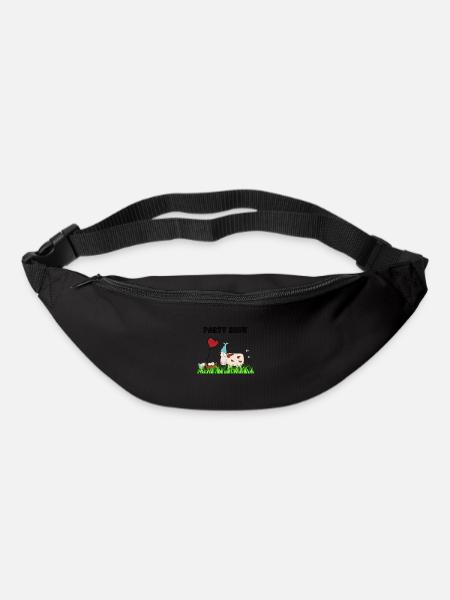 Party Kruh - Gürteltasche - Schwarz