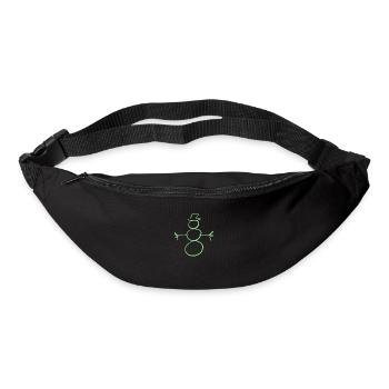 Christmas Santa Claus - Bum bag - black - Front