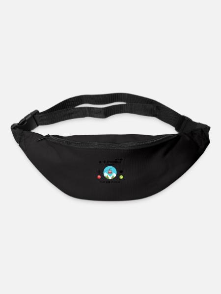 Le Téléphérique M'appelle Faut Que J'y Aille - Sac banane - noir