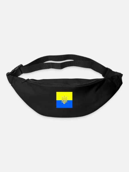 Ukraine - Gürteltasche - Schwarz